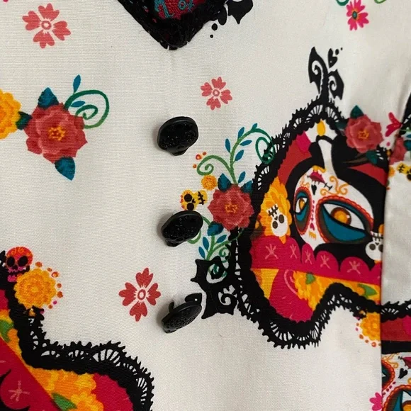 Hot Topic Book of Life Day of the Dead Dress - Picture 7 of 13